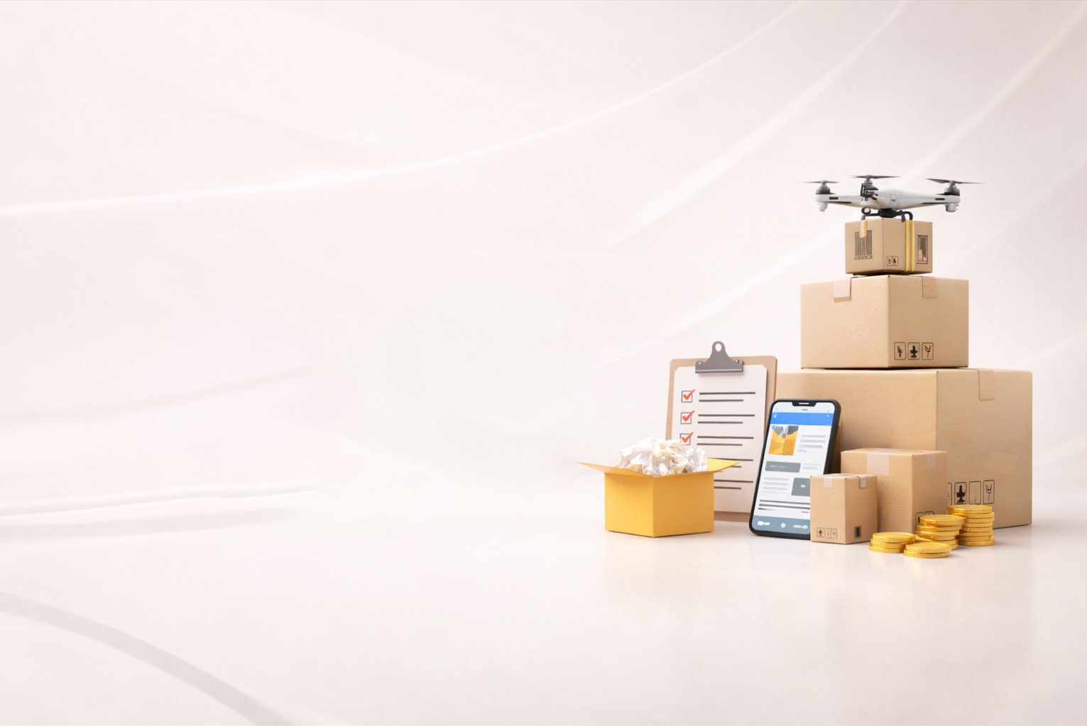 Drop Shipping background